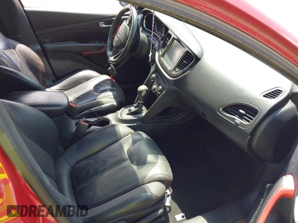 2013 Dodge Dart GT with VIN 1C3CDFCB1DD100130, listed as a IAAI auction lot 42192216 with 132,353 mi miles and . Bid and sale history available at DreamBid. Image 5.