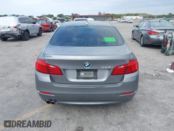 2015 BMW 5 Series 528i with VIN WBA5A5C52FD514549, listed as a IAAI auction lot 41812177 with 107,819 mi miles. Bid and sale history available at carsss.com. Image 16.