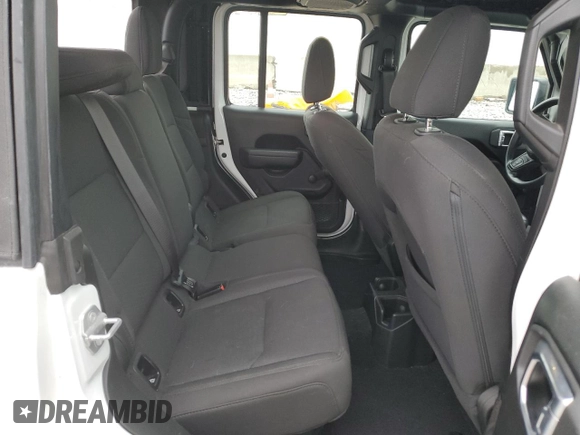2023 Jeep Gladiator Freedom with VIN 1C6HJTAG6PL550171, listed as a Copart auction lot 50010485 with 37,064 mi miles and Salvage title. Bid and sale history available at DreamBid. Image 10.