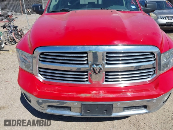 2016 Ram 1500 Big Horn with VIN 1C6RR6LT0GS159192, listed as a IAAI auction lot 41819883 with 128,900 mi miles. Bid and sale history available at carsss.com. Image 6.
