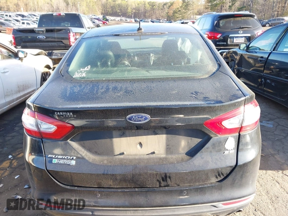 2016 Ford Fusion Energi SE Luxury with VIN 3FA6P0PU5GR373212, listed as a IAAI auction lot 41875297 with 93,049 mi miles. Bid and sale history available at carsss.com. Image 16.