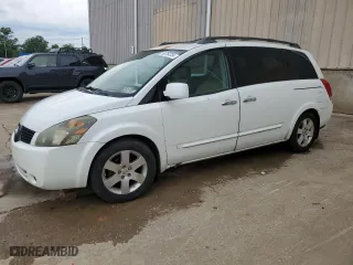 2004 Nissan Quest S with VIN 5N1BV28U44N345842, listed as a Copart auction lot 60764334 with 0 mi miles and Non Repairable. Bid and sale history available at carsss.com. Image 1.