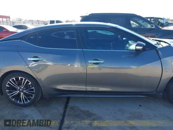 2018 Nissan Maxima SV with VIN 1N4AA6AP1JC370119, listed as a IAAI auction lot 41419190 with 119,881 mi miles. Bid and sale history available at carsss.com. Image 13.