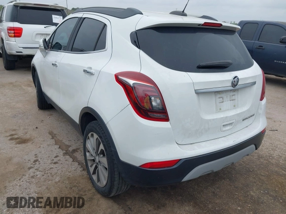 2019 Buick Encore Preferred with VIN KL4CJASBXKB930648, listed as a IAAI auction lot 41892692 with 61,448 mi miles. Bid and sale history available at carsss.com. Image 3.