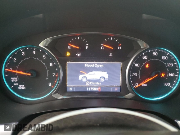 2021 Chevrolet Traverse Premier with VIN 1GNEVKKWXMJ162245, listed as a Copart auction lot 49706945 with 117,580 mi miles and Non Repairable. Bid and sale history available at carsss.com. Image 9.