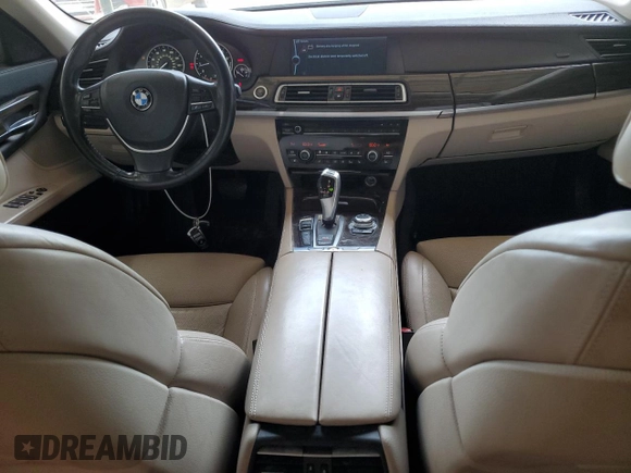 2012 BMW 7 Series 750i xDrive with VIN WBAKC6C5XCC396660, listed as a Copart auction lot 55325095 with 106,667 mi miles and Clean Title. Bid and sale history available at DreamBid. Image 8.