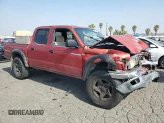 2002 Toyota Tacoma PreRunner with VIN 5TEGN92N82Z061712, listed as a Copart auction lot 62583225 with 262,222 mi miles and Clean title. Bid and sale history available at DreamBid. Image 4.