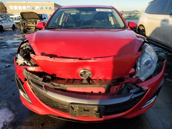 2011 Mazda Mazda3 s Sport with VIN JM1BL1U50B1405123, listed as a Copart auction lot 42212255 with 177,898 mi miles and Salvage Title. Bid and sale history available at carsss.com. Image 5.