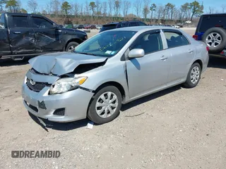 2010 Toyota Corolla with VIN 1NXBU4EE4AZ343702, listed as a IAAI auction lot 42036321 with 157,084 mi miles. Bid and sale history available at carsss.com. Image 2.