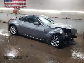 2005 Nissan 350Z Enthusiast with VIN JN1AZ34D75M604009, listed as a Copart auction lot 85801294 with 0 mi miles and Non Repairable. Bid and sale history available at carsss.com. Image 4.