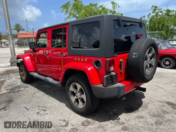 2016 Jeep Wrangler Unlimited Sahara с VIN 1C4BJWEG4GL180915, выставлен на аукционе Copart как лот 61054925 с пробегом 222 532 миль миль и Чистый • Clean title. История ставок и продаж доступна на DreamBid. Изображение 3.