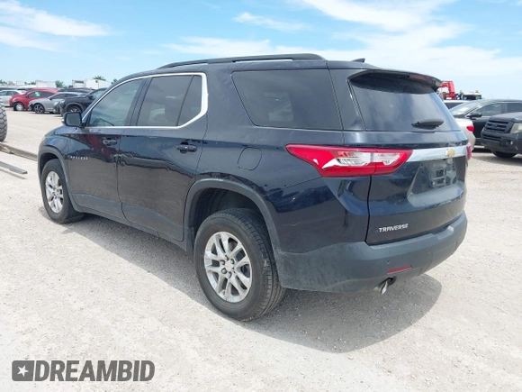 2020 Chevrolet Traverse LT Cloth z VIN 1GNERGKW3LJ151698, wystawiony jako IAAI lot #42016109 z przebiegiem 61 084 mil mil oraz . Historia ofert i sprzedaży dostępna na DreamBid. Obrazek 3.