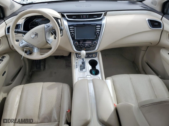 2015 Nissan Murano Platinum with VIN 5N1AZ2MH9FN232819, listed as a Copart auction lot 46922865 with 88,916 mi miles and Salvage Title. Bid and sale history available at carsss.com. Image 8.