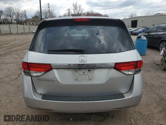 2014 Honda Odyssey LX с VIN 5FNRL5H26EB038147, выставлен на аукционе Copart как лот 50993035 с пробегом Не указан миль и Списание • Salvage title. История ставок и продаж доступна на DreamBid. Изображение 6.
