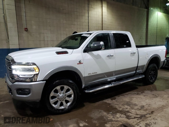 2022 Ram 2500 Laramie with VIN 3C6UR5FL4NG220760, listed as a Copart auction lot 86254084 with 16,528 mi miles and Salvage title. Bid and sale history available at DreamBid. Image 1.