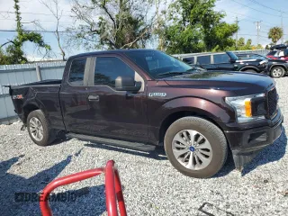 2018 Ford F-150 XL with VIN 1FTEX1CP3JFB09258, listed as a Copart auction lot 65053095 with 72,279 mi miles and Clean title. Bid and sale history available at DreamBid. Image 4.