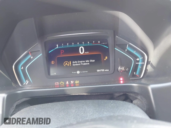 2019 Honda Odyssey Elite with VIN 5FNRL6H91KB053203, listed as a IAAI auction lot 41866308 with 84,700 mi miles and . Bid and sale history available at DreamBid. Image 7.