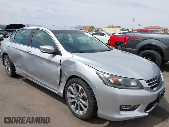 2013 Honda Accord Sport with VIN 1HGCR2F52DA064088, listed as a IAAI auction lot 40659913 with 109,325 mi miles and . Bid and sale history available at DreamBid. Image 6.