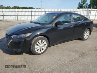 2024 Nissan Sentra S with VIN 3N1AB8BVXRY281249, listed as a Copart auction lot 57459305 with 34,638 mi miles and Salvage title. Bid and sale history available at DreamBid. Image 1.