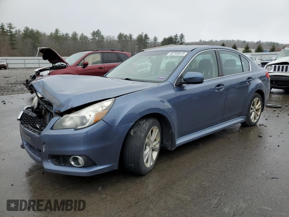 2013 Subaru Legacy Premium with VIN 4S3BMBG6XD3009506, listed as a Copart auction lot 53703915 with 247,223 mi miles and Salvage title. Bid and sale history available at DreamBid. Image 1.