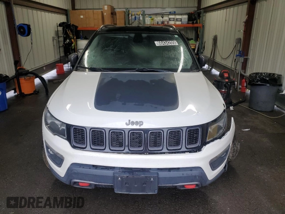 2017 Jeep Compass Trailhawk с VIN 3C4NJDDB4HT666315, выставлен на аукционе Copart как лот 60434205 с пробегом 100 414 миль миль и Чистый • Clean title. История ставок и продаж доступна на DreamBid. Изображение 5.