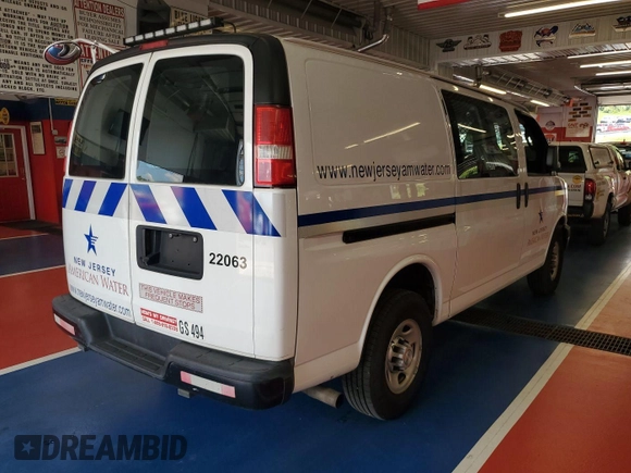 2016 Chevrolet Express Cargo with VIN 1GCWGAFF3G1224195, listed as a IAAI auction lot 42819269 with 87,490 mi miles and . Bid and sale history available at DreamBid. Image 26.