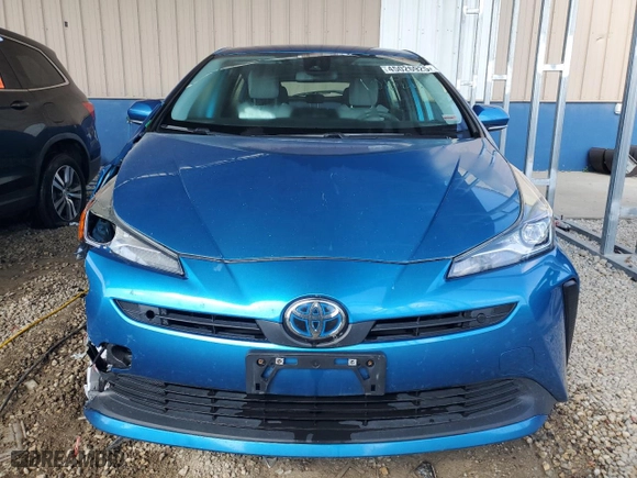 2020 Toyota Prius L Eco with VIN JTDKARFU7L3108218, listed as a Copart auction lot 45026925 with 90,704 mi miles and Salvage Title. Bid and sale history available at carsss.com. Image 5.