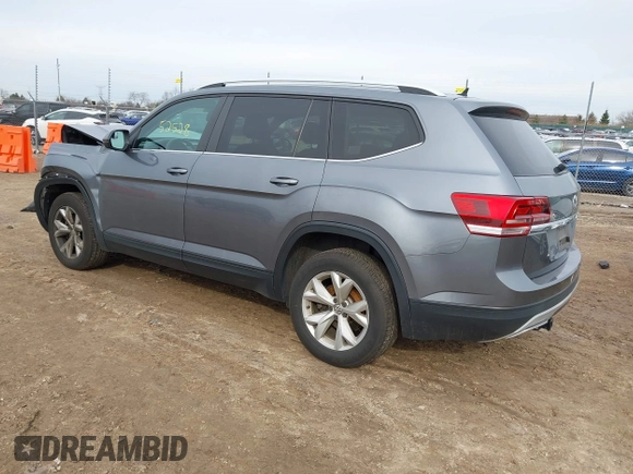 2019 Volkswagen Atlas S with VIN 1V2GR2CA5KC594928, listed as a IAAI auction lot 40852528 with 112,265 mi miles and . Bid and sale history available at DreamBid. Image 3.