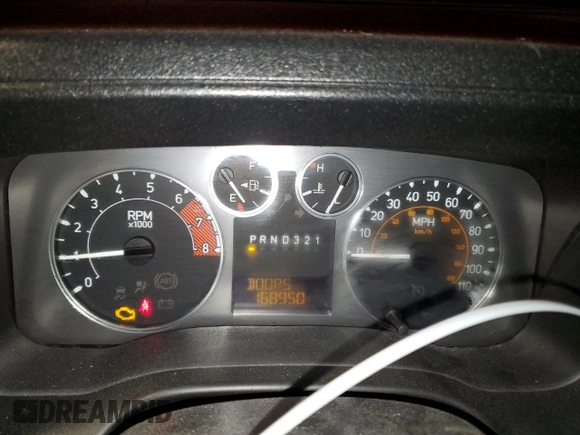 2008 Hummer H3 SUV with VIN 5GTEN13E488103030, listed as a Copart auction lot 43262805 with 168,950 mi miles and Salvage Title. Bid and sale history available at carsss.com. Image 9.