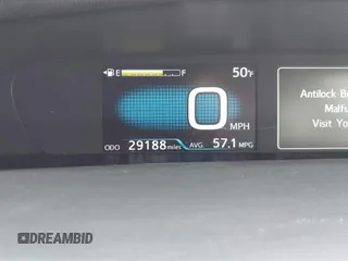 2018 Toyota Prius Two with VIN JTDKBRFU6J3059961, listed as a IAAI auction lot 41560764 with 29,188 mi miles. Bid and sale history available at carsss.com. Image 7.