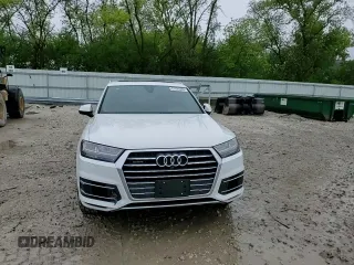 2019 Audi Q7 Premium Plus with VIN WA1LAAF77KD006744, listed as a Copart auction lot 57523385 with 118,543 mi miles and Salvage title. Bid and sale history available at DreamBid. Image 14.