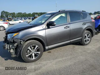 2018 Toyota RAV4 XLE with VIN JTMWFREV5JJ729947, listed as a Copart auction lot 62458395 with 58,690 mi miles and Salvage title. Bid and sale history available at DreamBid. Image 1.