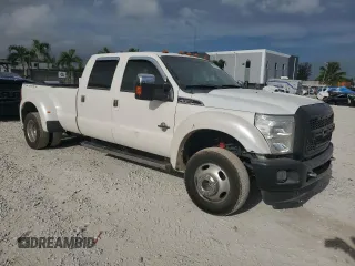 2016 Ford F-350 Lariat with VIN 1FT8W3DT4GED09118, listed as a Copart auction lot 64122675 with 412,383 mi miles and Clean title. Bid and sale history available at DreamBid. Image 4.