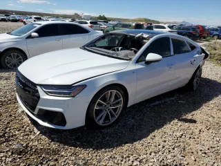 2021 Audi A7 z VIN WAUTPBF24MN074623, wystawiony jako Copart lot #56124174 z przebiegiem 43 398 mil mil oraz . Historia ofert i sprzedaży dostępna na DreamBid. Obrazek 1.