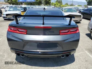 2018 Chevrolet Camaro 2SS with VIN 1G1FG1R75J0187287, listed as a Copart auction lot 64708634 with 78,736 mi miles and Salvage title. Bid and sale history available at DreamBid. Image 6.