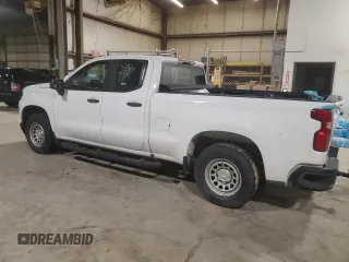 2021 Chevrolet Silverado 1500 Work Truck with VIN 1GCRYAEF2MZ107829, listed as a Copart auction lot 47402655 with 99,645 mi miles and Clean Title. Bid and sale history available at DreamBid. Image 2.