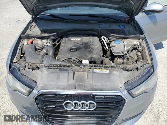 2015 Audi A6 Premium Plus with VIN WAUGFAFCXFN021824, listed as a Copart auction lot 60576435 with 164,019 mi miles and Clean title. Bid and sale history available at DreamBid. Image 11.