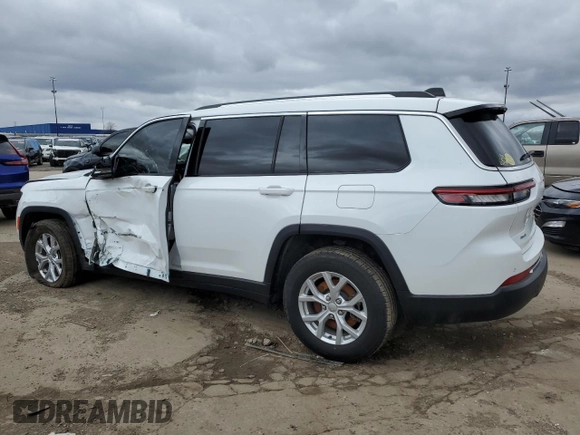 2023 Jeep Grand Cherokee Limited with VIN 1C4RJKBG3P8872839, listed as a Copart auction lot 51646765 with 13,191 mi miles and Salvage title. Bid and sale history available at DreamBid. Image 2.