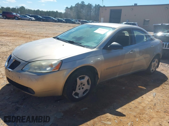2007 Pontiac G6 1SV Value Leader with VIN 1G2ZF58BX74101840, listed as a IAAI auction lot 41812465 with 1 mi miles. Bid and sale history available at carsss.com. Image 2.