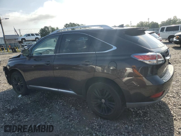 2015 Lexus RX 350 with VIN JTJZK1BA5F2421977, listed as a Copart auction lot 61188225 with Not provided miles and Salvage title. Bid and sale history available at DreamBid. Image 2.