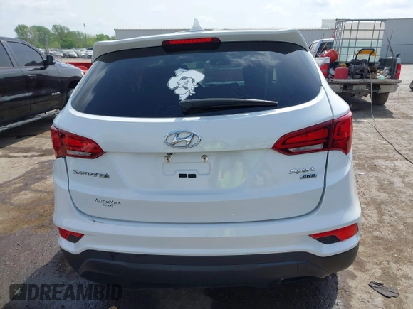 2017 Hyundai Santa Fe 2.4L z VIN 5XYZTDLB3HG439072, wystawiony jako IAAI lot #42061127 z przebiegiem 145 864 mil mil oraz . Historia ofert i sprzedaży dostępna na DreamBid. Obrazek 17.