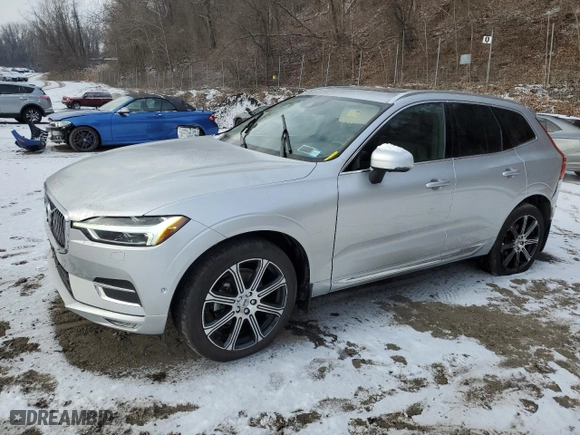 2019 Volvo XC60 Inscription with VIN LYV102RLXKB227618, listed as a Copart auction lot 89004055 with 41,981 mi miles and Salvage Title. Bid and sale history available at carsss.com. Image 1.