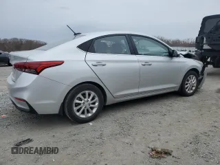 2020 Hyundai Accent SE with VIN 3KPC24A67LE107155, listed as a Copart auction lot 48229045 with 42,845 mi miles and Salvage Title. Bid and sale history available at carsss.com. Image 3.