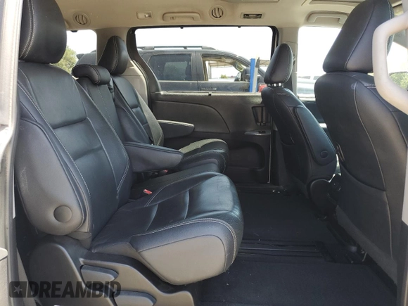 2015 Toyota Sienna SE with VIN 5TDXK3DC6FS656949, listed as a Copart auction lot 54114955 with 112,642 mi miles and Salvage Title. Bid and sale history available at DreamBid. Image 11.