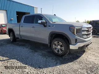 2024 GMC Sierra 1500 with VIN 1GTUUBE82RZ199366, listed as a Copart auction lot 72135544 with 15,122 mi miles and Salvage Title. Bid and sale history available at DreamBid. Image 4.