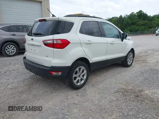 2021 Ford EcoSport SE with VIN MAJ3S2GE9MC448347, listed as a IAAI auction lot 42289292 with 39,874 mi miles and . Bid and sale history available at DreamBid. Image 4.