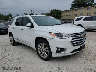 2018 Chevrolet Traverse High Country with VIN 1GNEVKKW2JJ147170, listed as a Copart auction lot 88709985 with 0 mi miles and Salvage Title. Bid and sale history available at carsss.com. Image 4.