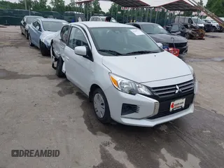 2024 Mitsubishi Mirage ES z VIN ML32FUFJ9RHF09183, wystawiony jako IAAI lot #42383723 z przebiegiem 480 mil mil oraz . Historia ofert i sprzedaży dostępna na DreamBid. Obrazek 1.