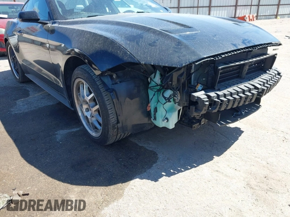 2022 Ford Mustang EcoBoost with VIN 1FA6P8TH8N5140335, listed as a IAAI auction lot 41777549 with 9,722 mi miles and . Bid and sale history available at DreamBid. Image 18.