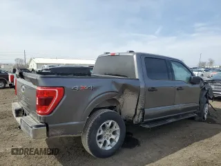 2023 Ford F-150 XL with VIN 1FTFW1E5XPKE35383, listed as a Copart auction lot 49625175 with 7,505 mi miles and Salvage Title. Bid and sale history available at carsss.com. Image 3.